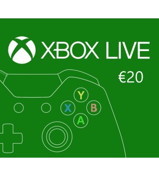 XBOX Live €20 Prepaid Card Xbox One Key EUROPE